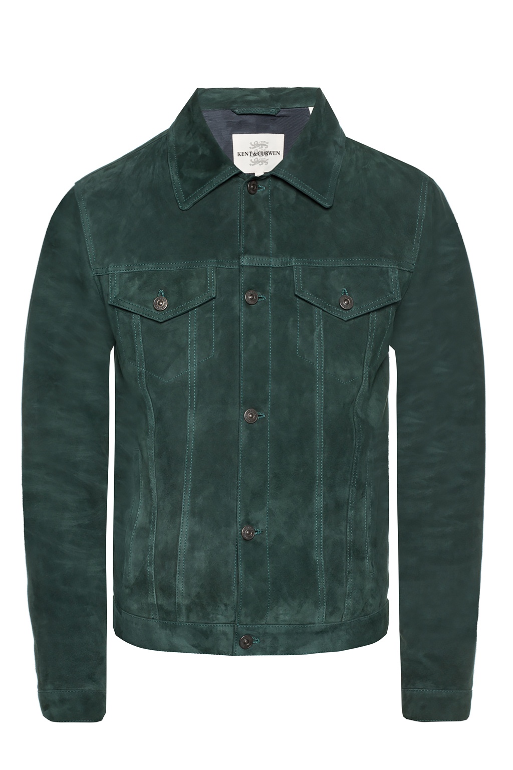 Green Suede jacket Kent Curwen Vitkac Germany